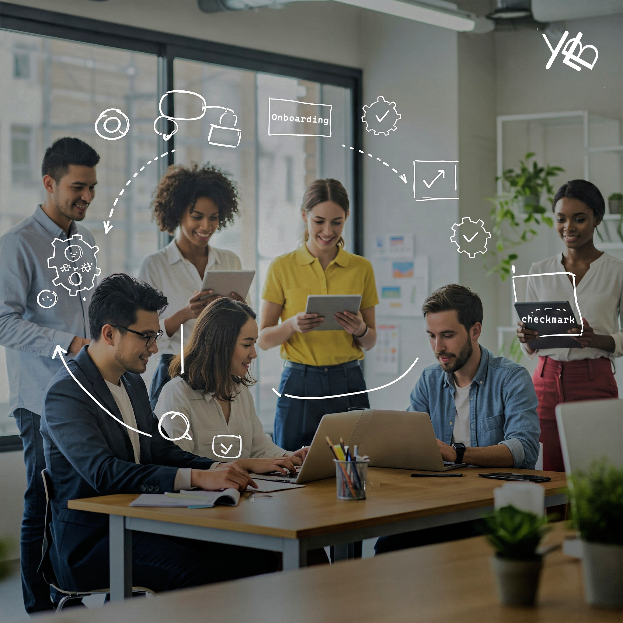 YBL Digital Learning Logo