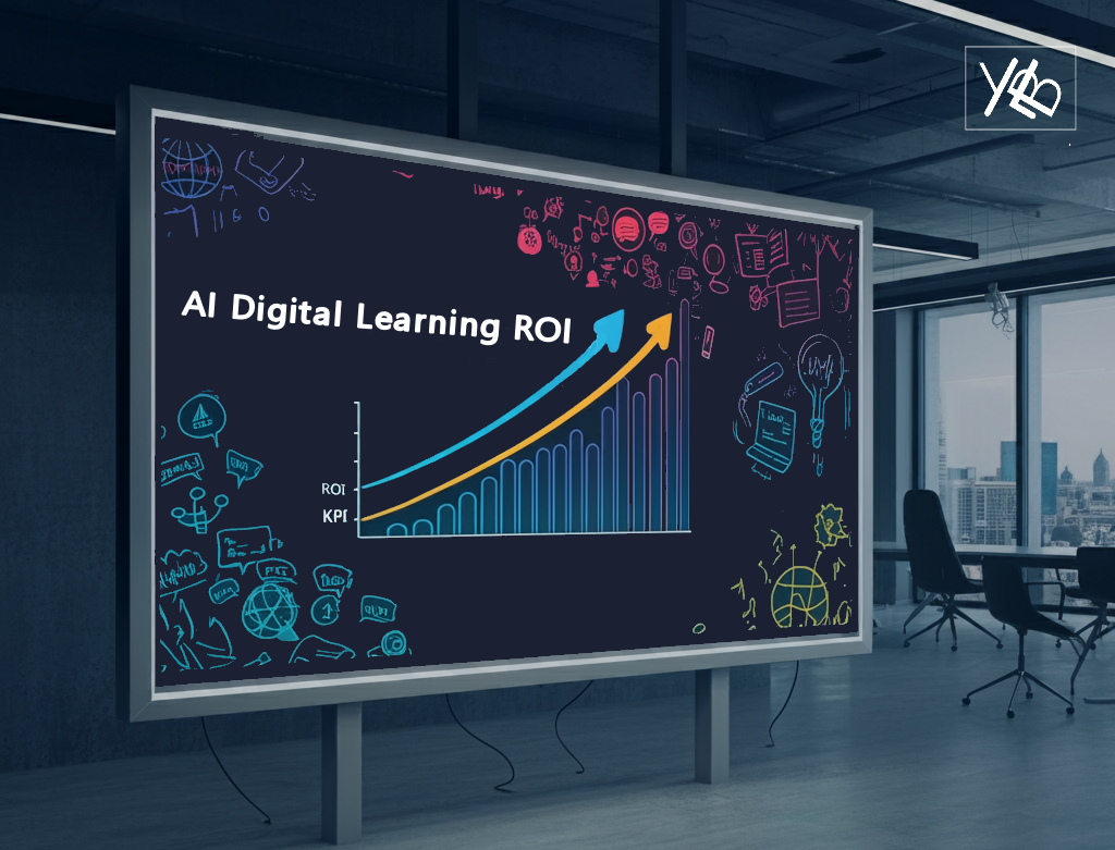 YBL Digital Learning Logo: Misura e ottieni il ROI della Formazione